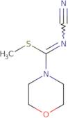 Methyl N-cyanomorpholine-4-carbimidothioate