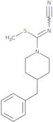 Methyl 4-benzyl-N-cyanopiperidine-1-carbimidothioate