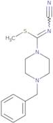 Methyl 4-benzyl-N-cyanopiperazine-1-carbimidothioate