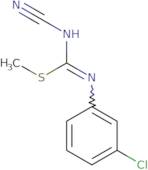 Methyl N-(3-chlorophenyl)-N'-cyanoimidothiocarbamate