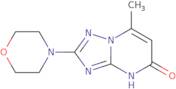 7-Methyl-2-morpholin-4-yl[1,2,4]triazolo[1,5-a]pyrimidin-5(4H)-one