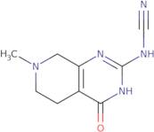 (7-Methyl-4-oxo-3,4,5,6,7,8-hexahydropyrido[3,4-d]pyrimidin-2-yl)cyanamide