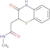 N-Methyl-2-(3-oxo-3,4-dihydro-2H-1,4-benzothiazin-2-yl)acetamide