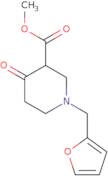 Methyl 1-(2-furylmethyl)-4-oxopiperidine-3-carboxylate