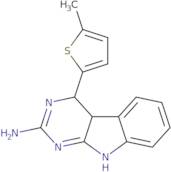 4-(5-Methyl-2-thienyl)-4,4a-dihydro-1H-pyrimido[4,5-b]indol-2-amine
