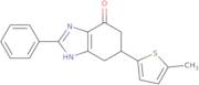 6-(5-Methyl-2-thienyl)-2-phenyl-1,5,6,7-tetrahydro-4H-benzimidazol-4-one