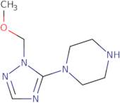 1-[1-(Methoxymethyl)-1H-1,2,4-triazol-5-yl]piperazine