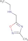 N-[(3-Methyl-1,2,4-oxadiazol-5-yl)methyl]ethanamine
