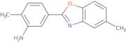 [2-Methyl-5-(5-methyl-1,3-benzoxazol-2-yl)phenyl]amine