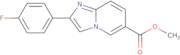 Methyl 2-(4-fluorophenyl)imidazo[1,2-a]pyridine-6-carboxylate