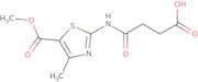 4-{[5-(Methoxycarbonyl)-4-methyl-1,3-thiazol-2-yl]amino}-4-oxobutanoic acid