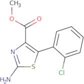 Methyl 2-amino-5-(2-chlorophenyl)-1,3-thiazole-4-carboxylate