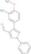 3-(4-Methoxy-3-methylphenyl)-1-phenyl-1H-pyrazole-4-carbaldehyde