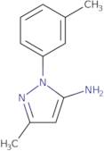 3-Methyl-1-(3-methylphenyl)-1H-pyrazol-5-amine