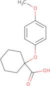 1-(4-Methoxyphenoxy)cyclohexanecarboxylic acid