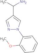 {1-[1-(2-Methoxyphenyl)-1H-pyrazol-4-yl]ethyl}amine