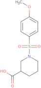 1-[(4-Methoxyphenyl)sulfonyl]piperidine-3-carboxylic acid