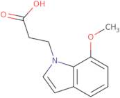 3-(7-Methoxy-1H-indol-1-yl)propanoic acid