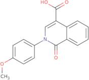 2-(4-Methoxyphenyl)-1-oxo-1,2-dihydroisoquinoline-4-carboxylic acid