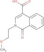 2-(2-Methoxyethyl)-1-oxo-1,2-dihydroisoquinoline-4-carboxylic acid
