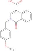 2-(4-Methoxybenzyl)-1-oxo-1,2-dihydroisoquinoline-4-carboxylic acid