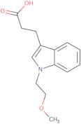 3-[1-(2-Methoxyethyl)-1H-indol-3-yl]propanoic acid