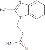 3-(2-Methyl-1H-benzimidazol-1-yl)propanamide