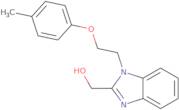 {1-[2-(4-Methylphenoxy)ethyl]-1H-benzimidazol-2-yl}methanol