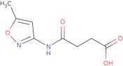 4-[(5-Methylisoxazol-3-yl)amino]-4-oxobutanoic acid