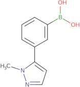 [3-(1-Methyl-1H-pyrazol-5-yl)phenyl]boronic acid