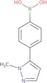 [4-(1-Methyl-1H-pyrazol-5-yl)phenyl]boronic acid