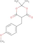 5-(4-Methoxybenzyl)-2,2-dimethyl-1,3-dioxane-4,6-dione