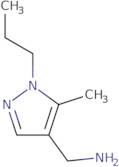 [(5-Methyl-1-propyl-1H-pyrazol-4-yl)methyl]amine