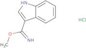 Methyl 1H-indole-3-carboximidoate hydrochloride