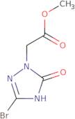 Methyl (3-bromo-5-hydroxy-1H-1,2,4-triazol-1-yl)acetate