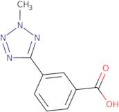 3-(2-Methyl-2H-tetrazol-5-yl)benzoic acid