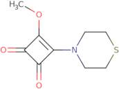 3-Methoxy-4-thiomorpholin-4-ylcyclobut-3-ene-1,2-dione