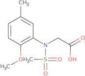 N-(2-Methoxy-5-methylphenyl)-N-(methylsulfonyl)glycine