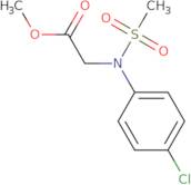 Methyl N-(4-chlorophenyl)-N-(methylsulfonyl)glycinate