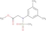 Methyl N-(3,5-dimethylphenyl)-N-(methylsulfonyl)glycinate