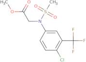 Methyl N-[4-chloro-3-(trifluoromethyl)phenyl]-N-(methylsulfonyl)glycinate