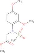 Methyl N-(2,4-dimethoxyphenyl)-N-(methylsulfonyl)glycinate