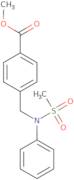 Methyl 4-{[(methylsulfonyl)(phenyl)amino]methyl}benzoate