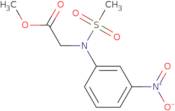 Methyl N-(methylsulfonyl)-N-(3-nitrophenyl)glycinate