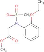 Methyl N-(2-ethoxyphenyl)-N-(methylsulfonyl)glycinate