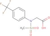 N-(Methylsulfonyl)-N-[4-(trifluoromethyl)phenyl]glycine