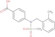 4-[(2-Methylbenzyl)(methylsulfonyl)amino]benzoic acid