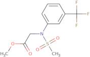 Methyl N-(methylsulfonyl)-N-[3-(trifluoromethyl)phenyl]glycinate