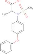 N-(Methylsulfonyl)-N-(4-phenoxyphenyl)alanine