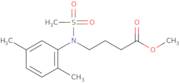 Methyl 4-[(2,5-dimethylphenyl)(methylsulfonyl)amino]butanoate